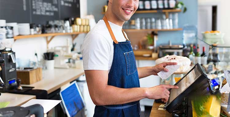 Functions of cash registers in restaurants
