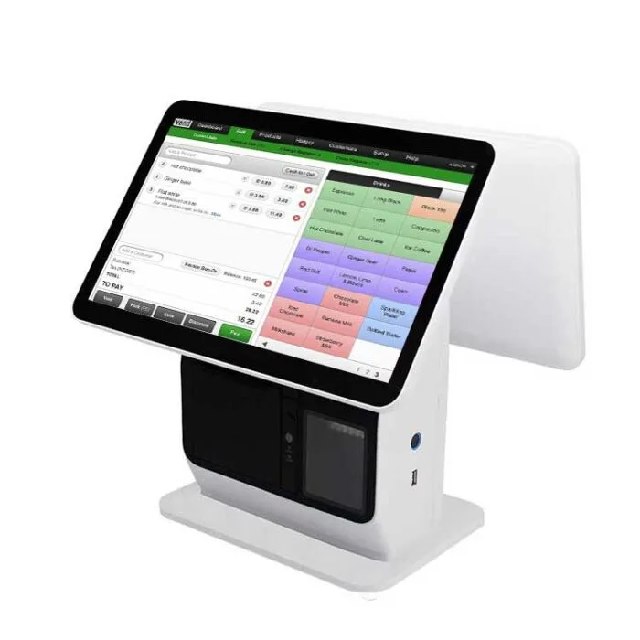 Smart touch screen cash register