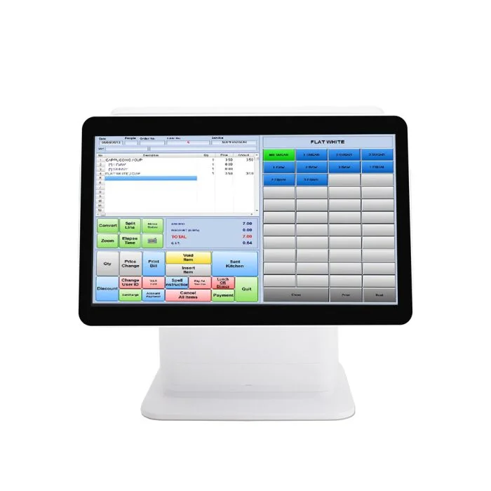 Smart touch screen cash register