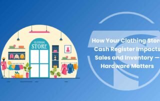 clothing store cash register